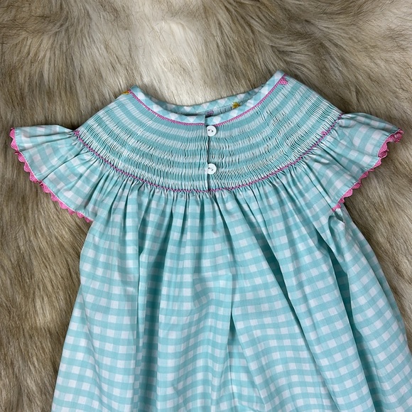 4T Addie & Hadlie Birthday Party Sleeveless Plaid Dress - Picture 8 of 11